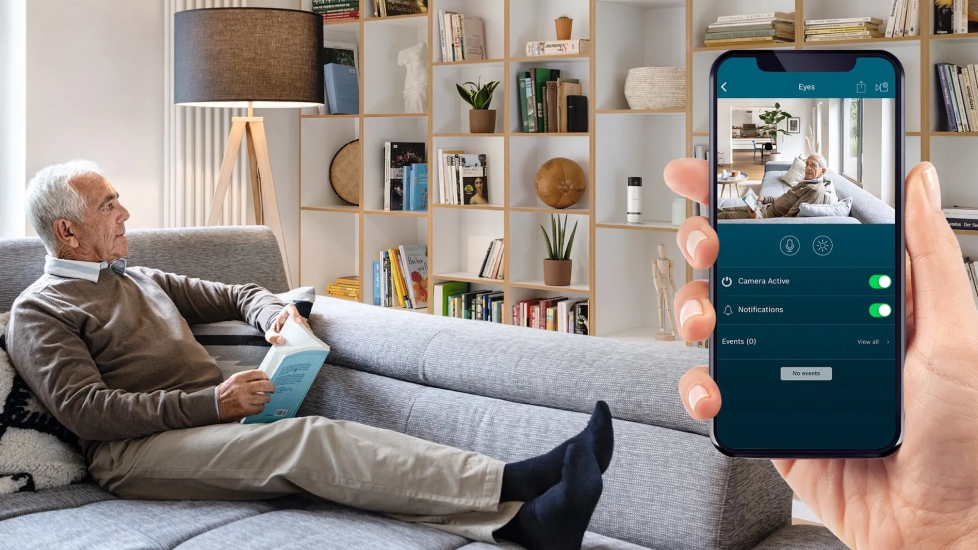 Bosch Smart Home II eyes indendørs kamera