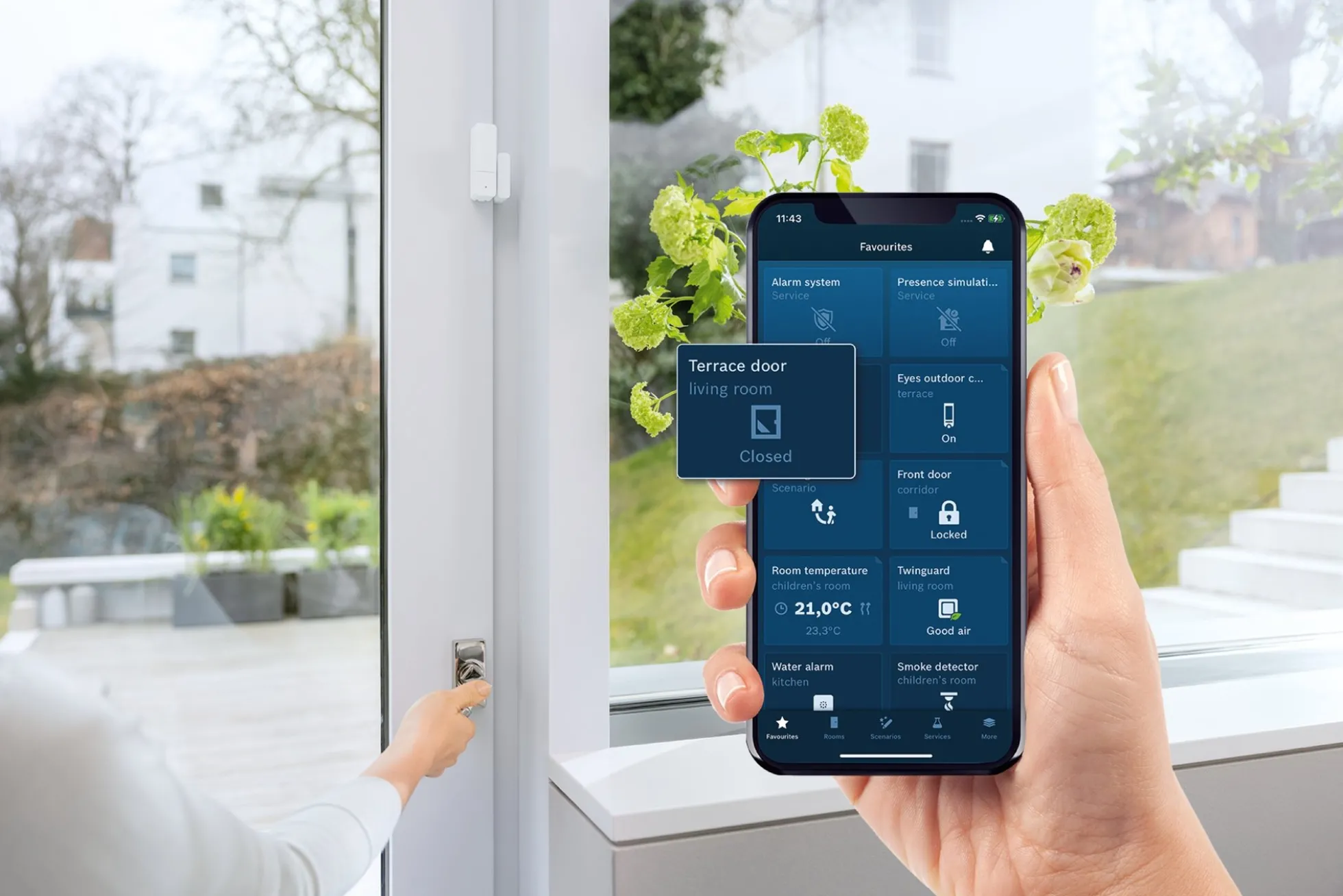 Bosch Smart Home II plus multi, dør- og vinduessensor (2 pak)