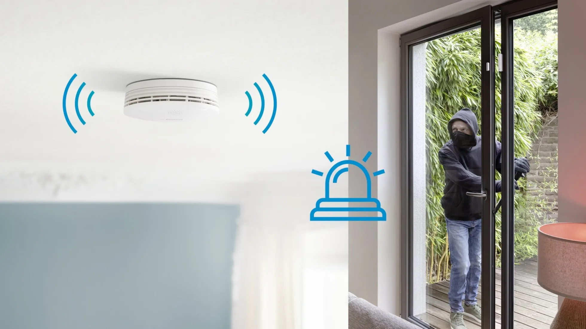 Bosch Smart Home II plus, røgalarm, Zigbee 3.0