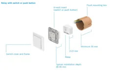 Bosch Smart Home relæ, potentialfri kontakt