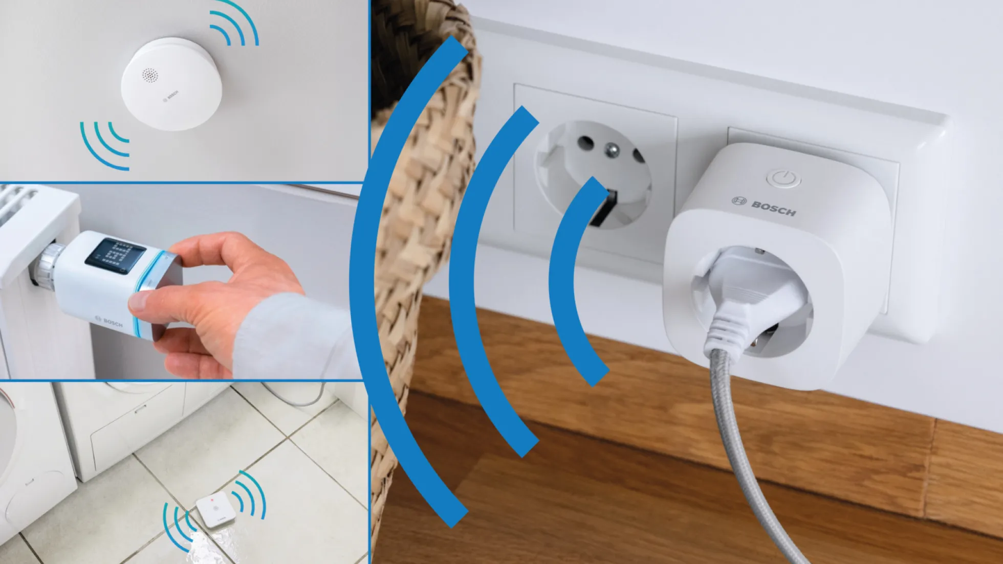 Bosch Smart Home stikkontakt kompakt, Matter