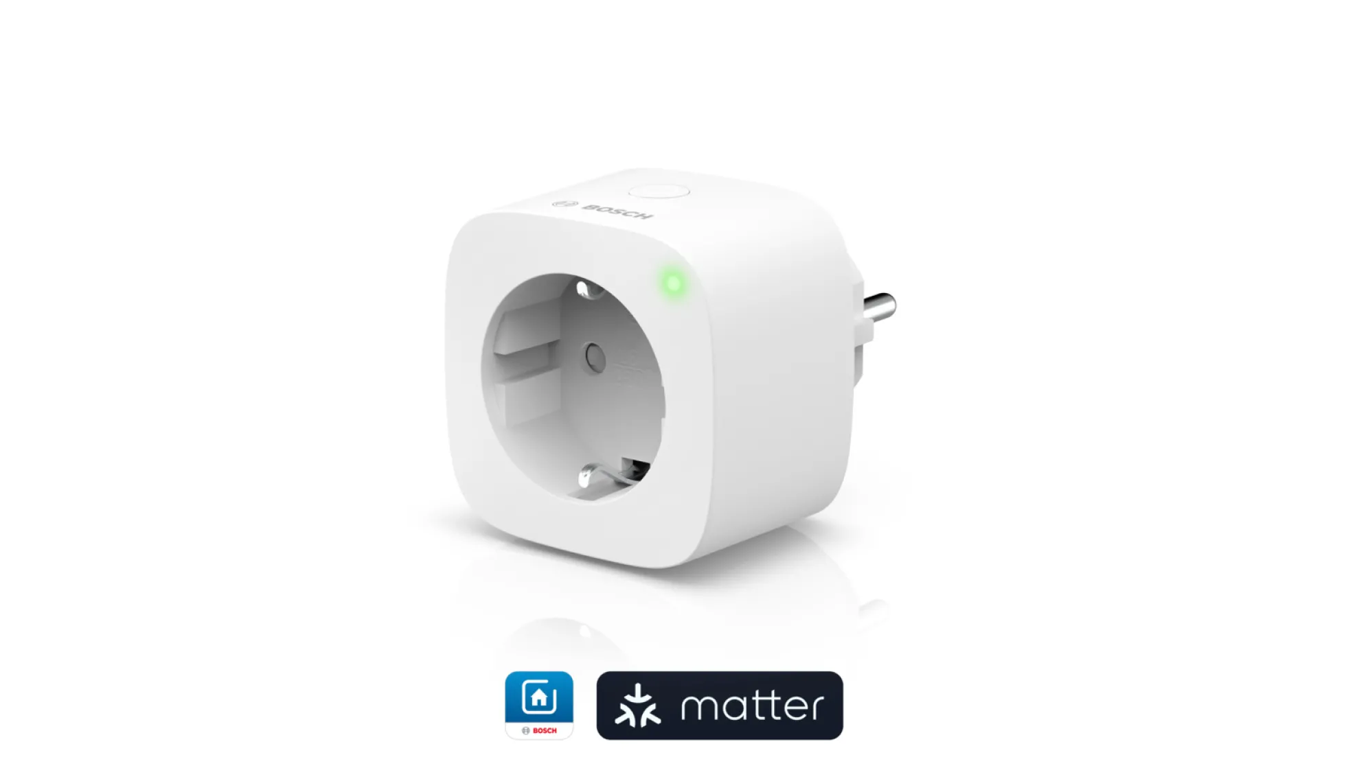 Bosch Smart Home stikkontakt kompakt, Matter