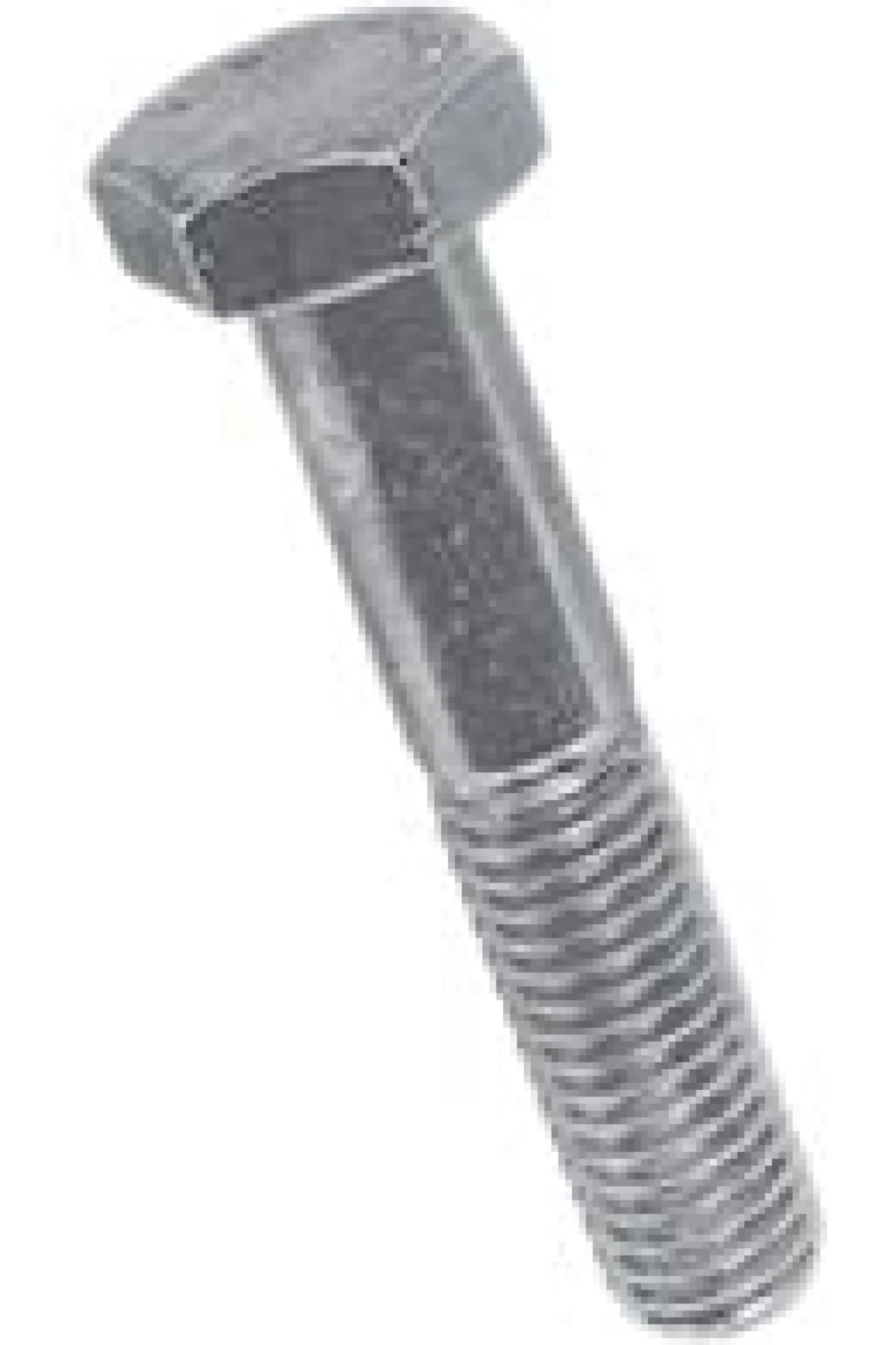 Bossard bolt, M16x70 mm, varmgalvaniseret, DIN 931