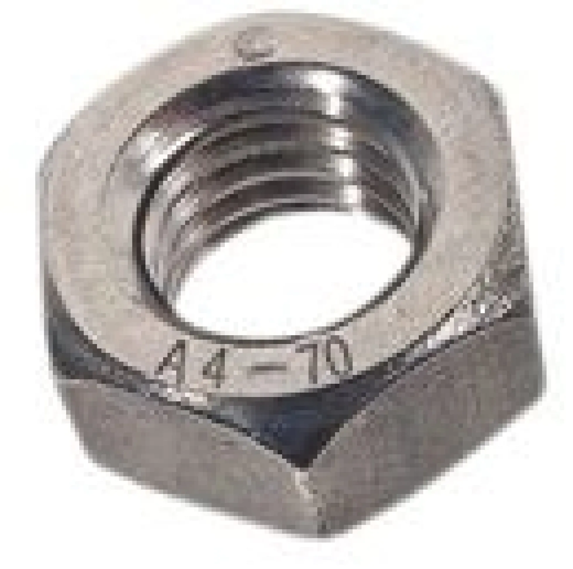 Bossard Møtrik, M6, DIN 934, 6kt, Syrefast A4 - 100 stk