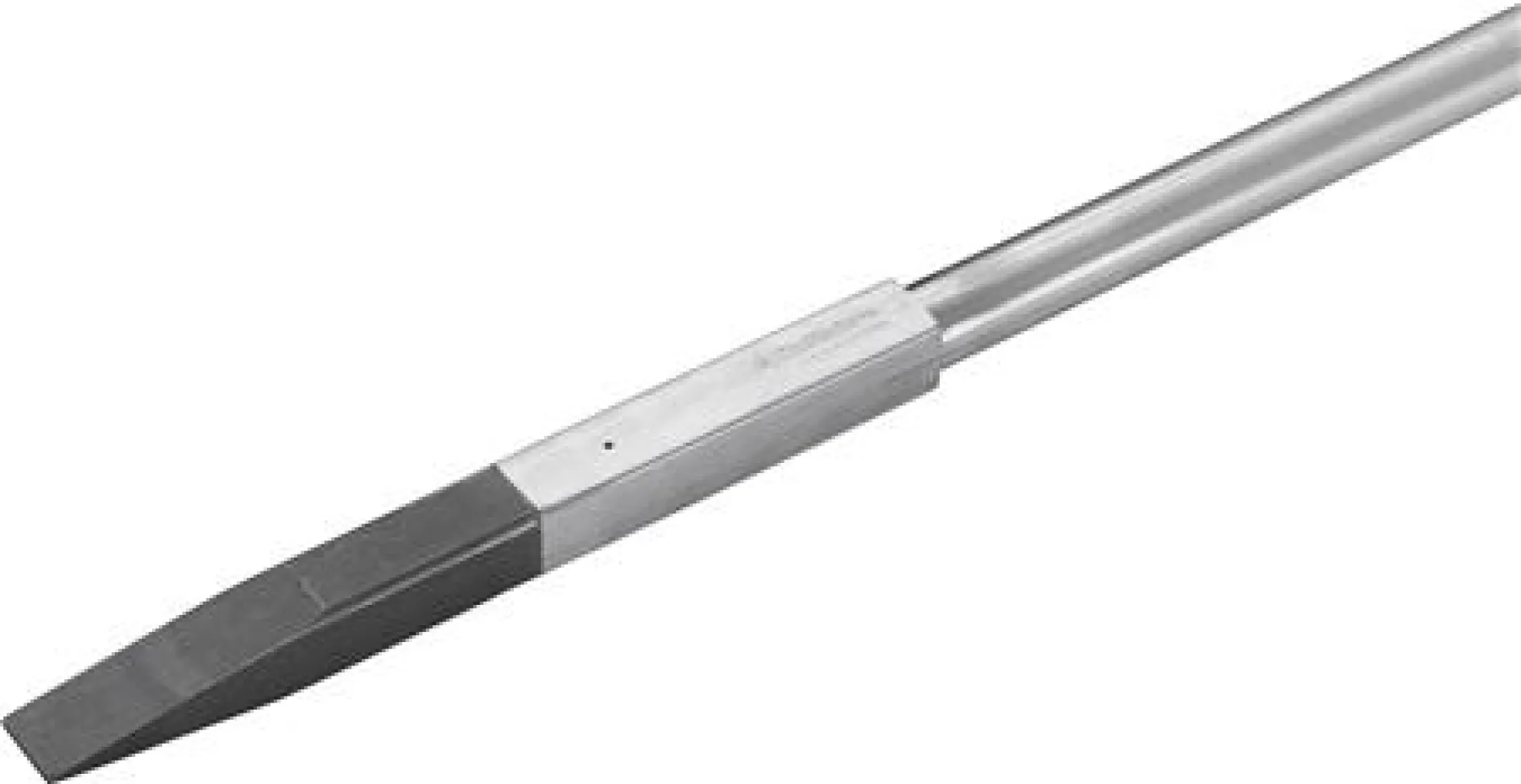 Brækstang aluminium med stålspids, B1200S