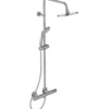 Børma Idealrain Ceratherm CT25 brusesystem, Ø100 mm, krom