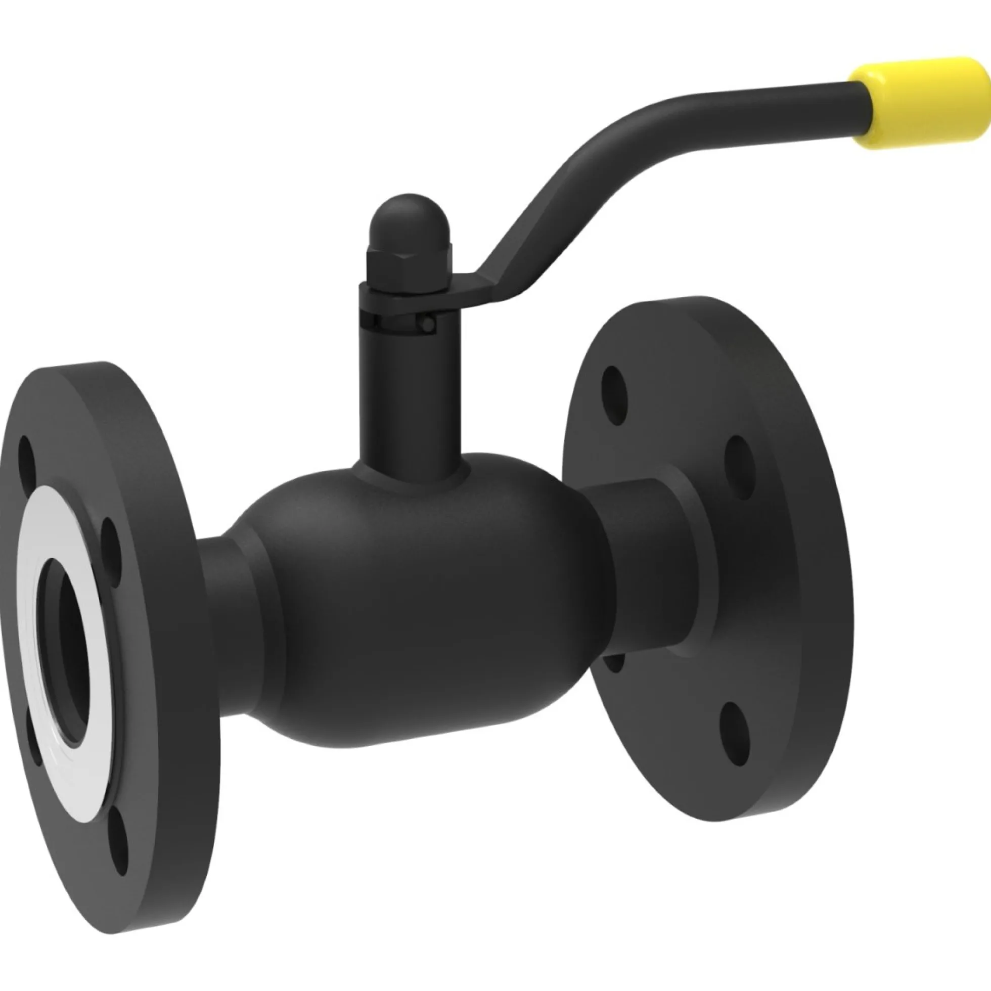 Broen Ballofix® Gas DN40, Flange/flange medium med håndtag