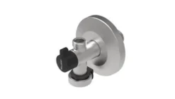 Broen ballofix vinkelventil, rustfri, 3/8x1/2x3/4