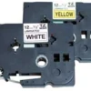 Brother P-Touch TZE211 tape Sort/hvid