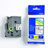 Brother Tapes TZeS241 18mm hvid/sort