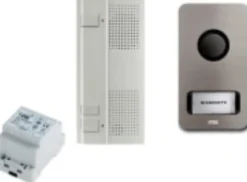 1 brugersæt audio porttelefon med telefon uden rør, "hand free" - Urmet