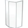 Bruseafskærmning, 900x900x2000 mm - Contura Shower