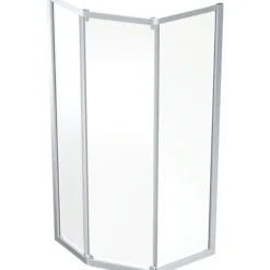 Bruseafskærmning, 900x900x2000 mm - Contura Shower