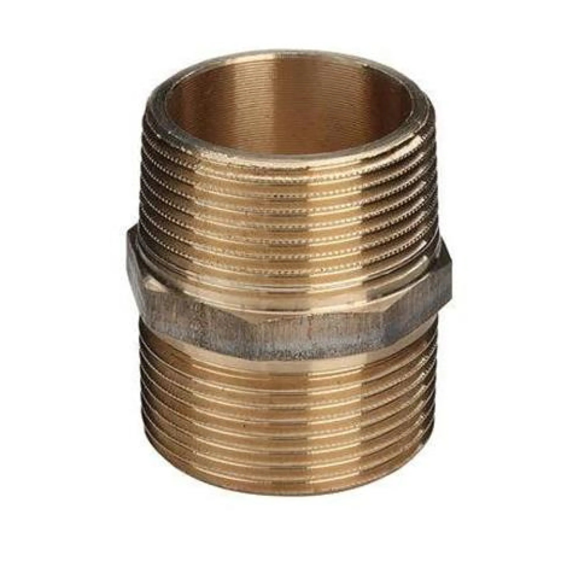 Brystnippel, 1/2" Rødgods Silicium Bronze - Viega