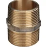 Brystnippel, 3/8", rødgods silicium bronze - Viega