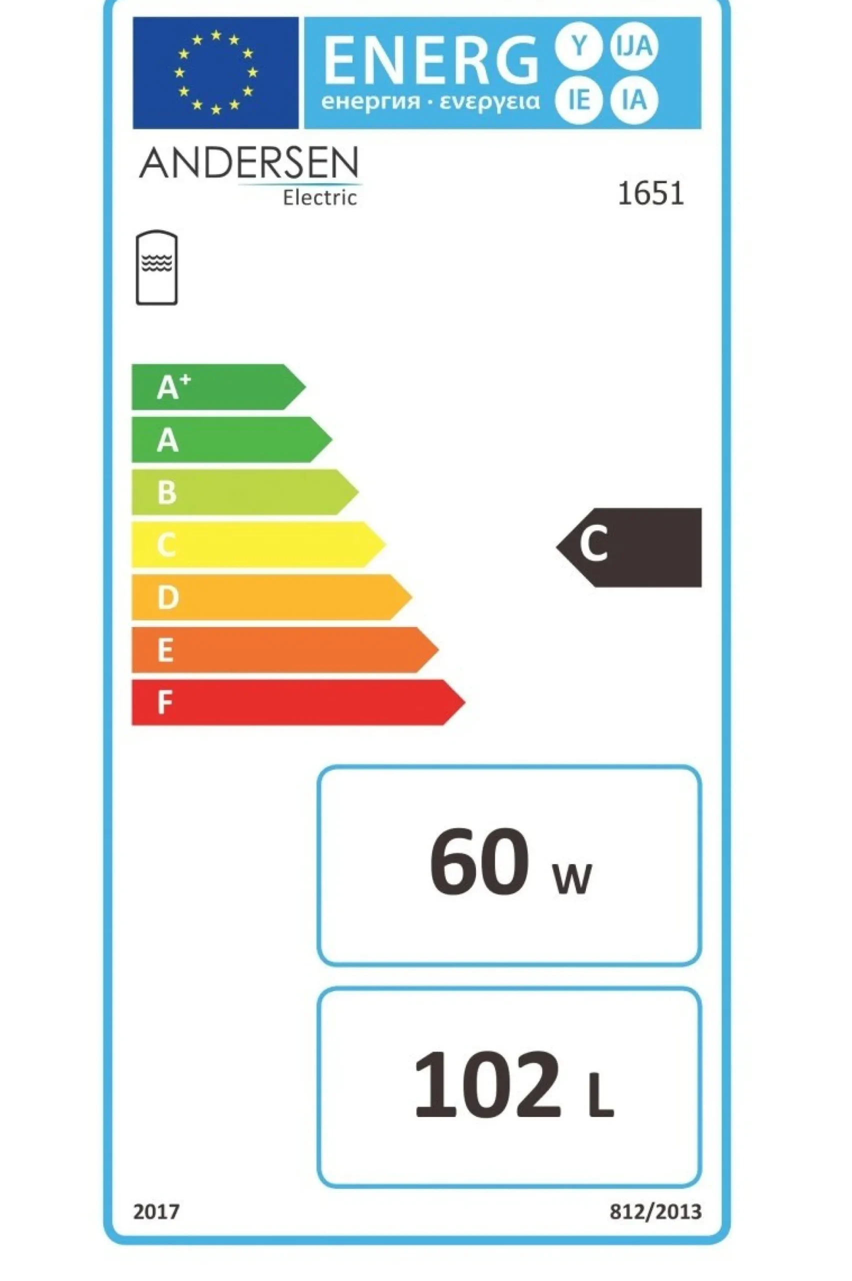 Buffertank 102L - Andersen Electric
