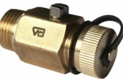 Bundhane 1/2" N/N med slutmuffe, KK Sourcing