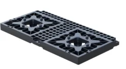 bundplade Aquabox (halv)STR, 37,5x75 cm