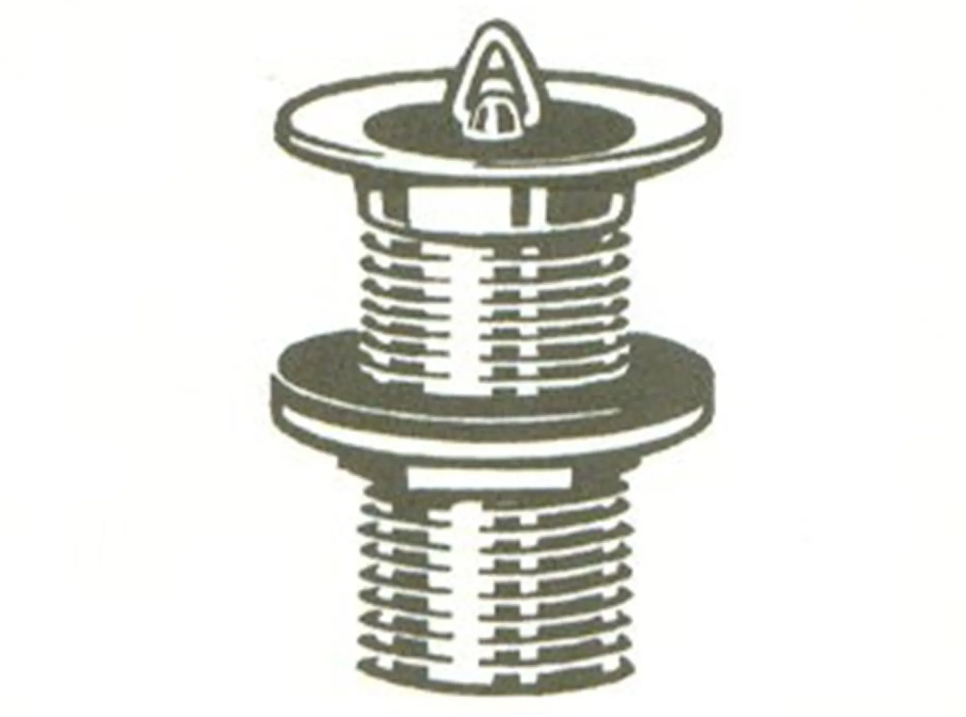 Bundventil m/prop 1 1/4''