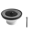 bundventil til badekar 11/2" forkromet