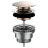 Bundventil, 1 1/4" x 63 mm, push-open, rosegold PVD - LAUFEN