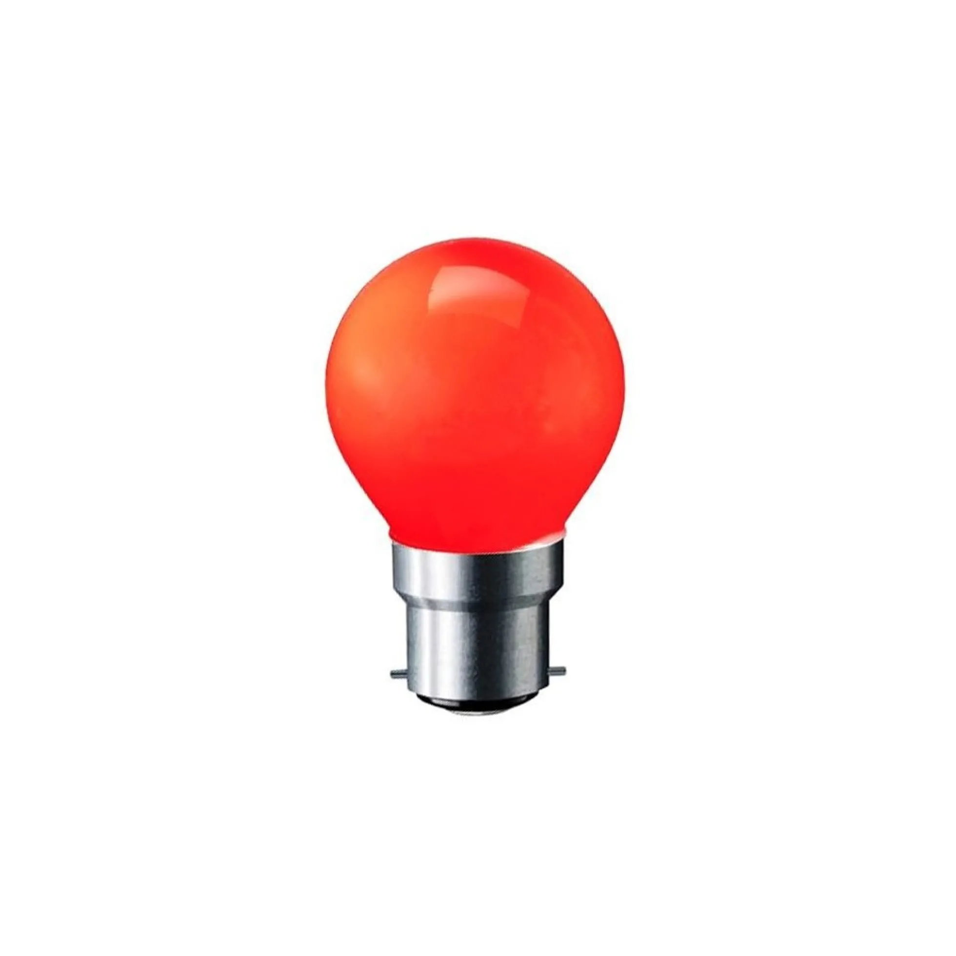 B22 1,8W CARNI LED pære - Rød