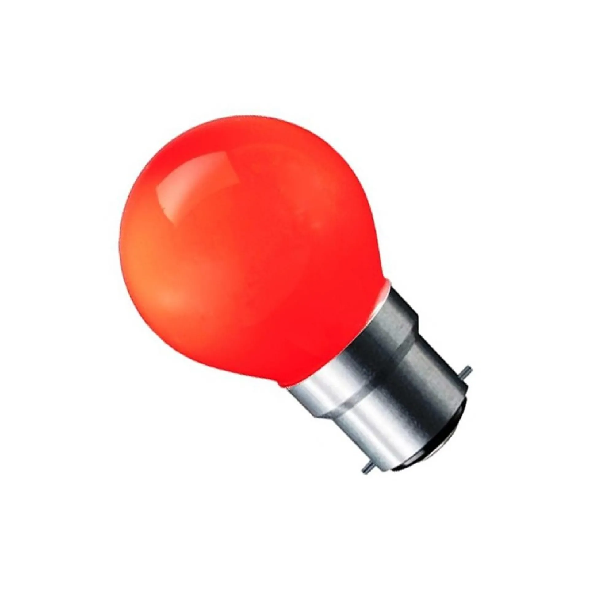 B22 1,8W CARNI LED pære - Rød