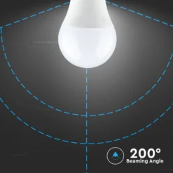 B22 9W LED pære - Kold hvid, ikke dæmpbar