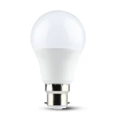 B22 9W LED pære - Kold hvid, ikke dæmpbar