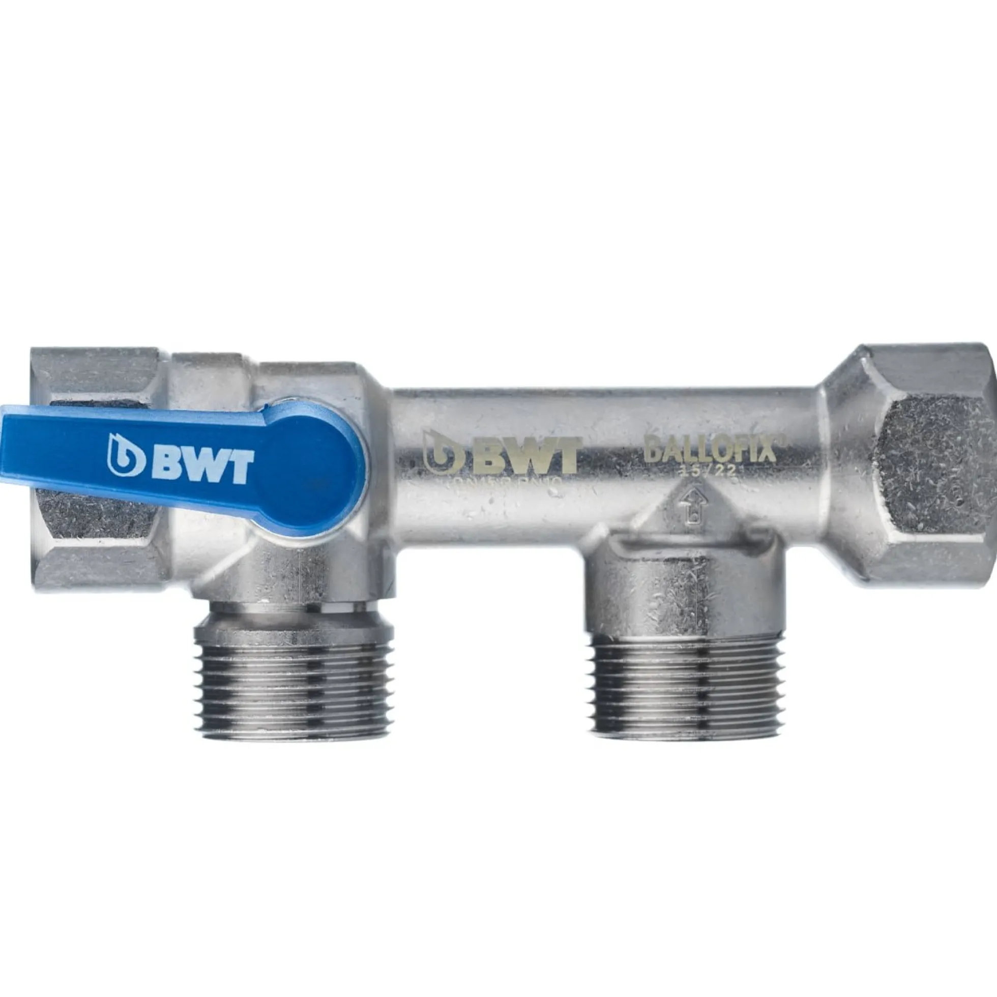 BWT Multiblok 3/4" Ventil med indbygget bypass, kontraventiler
