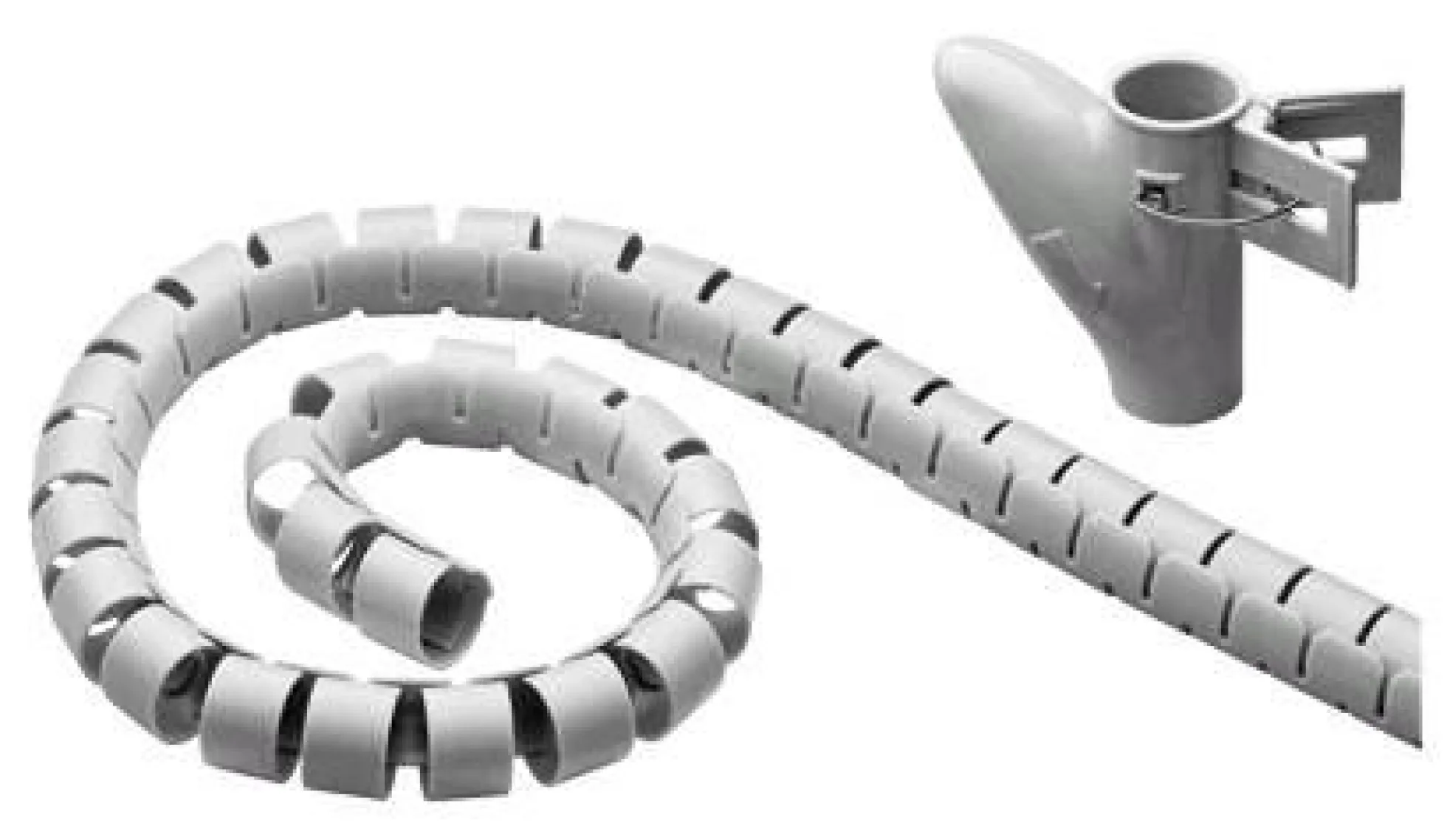 Cable Eater, 2,5 meter, grå, 20 mm, med værktøj
