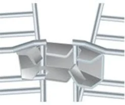 Cablofil Samlebeslag faslock-e S, til sving, 100-200 mm, elforzinket