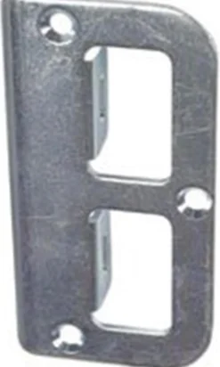 Carl F slutblik til modullåse, el-forzinket, 90 x 46 mm