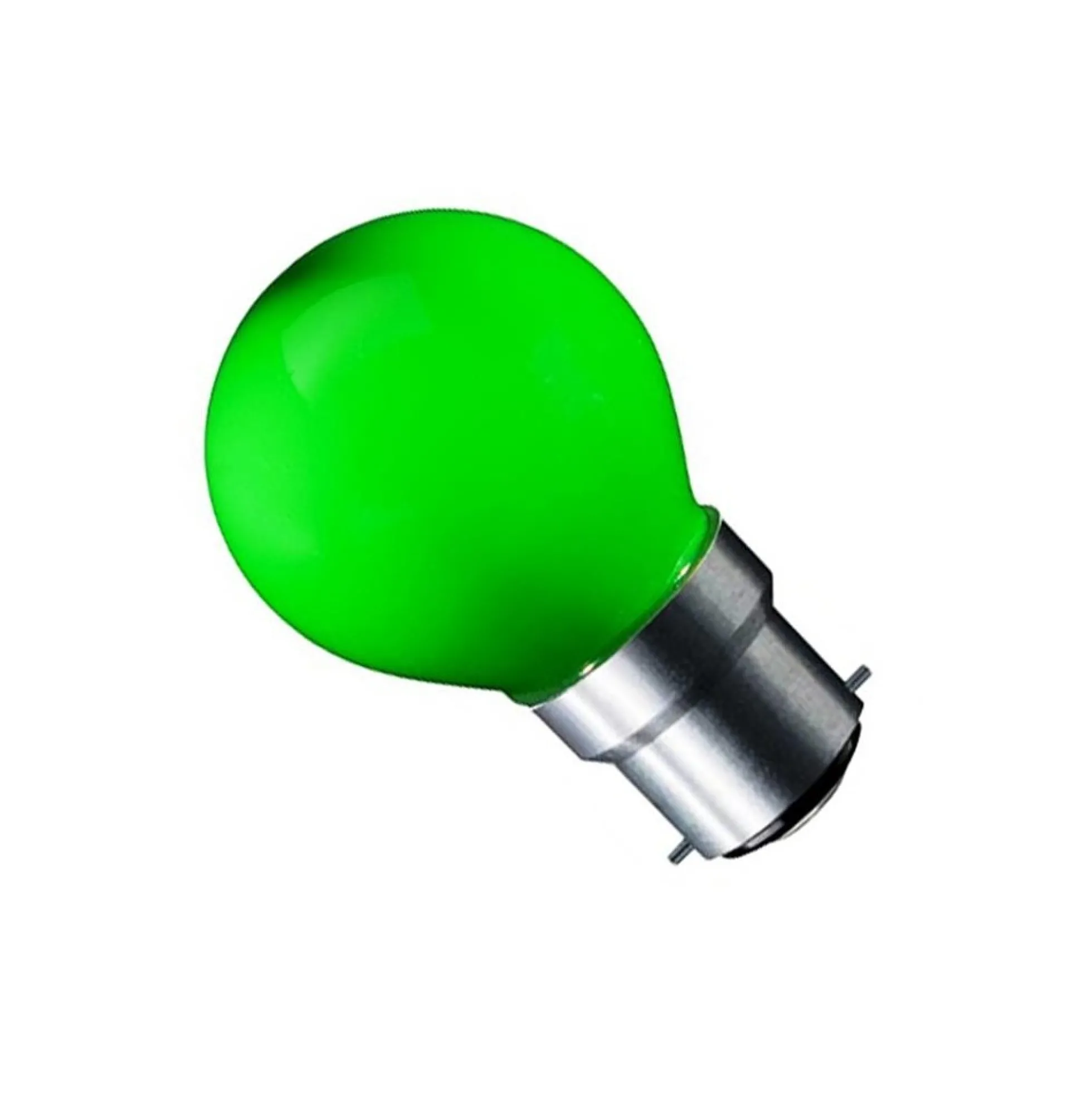 CARNI LED pære, B22, 1,8W, grøn