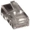 Cat 5e UTP RJ45 (8P8C) modular plug t. stiv rund ledning