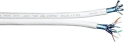 Cat 7 F/FTP netværkskabel halogenfri, NETCONNECT®, hvid yderkappe – CommScope