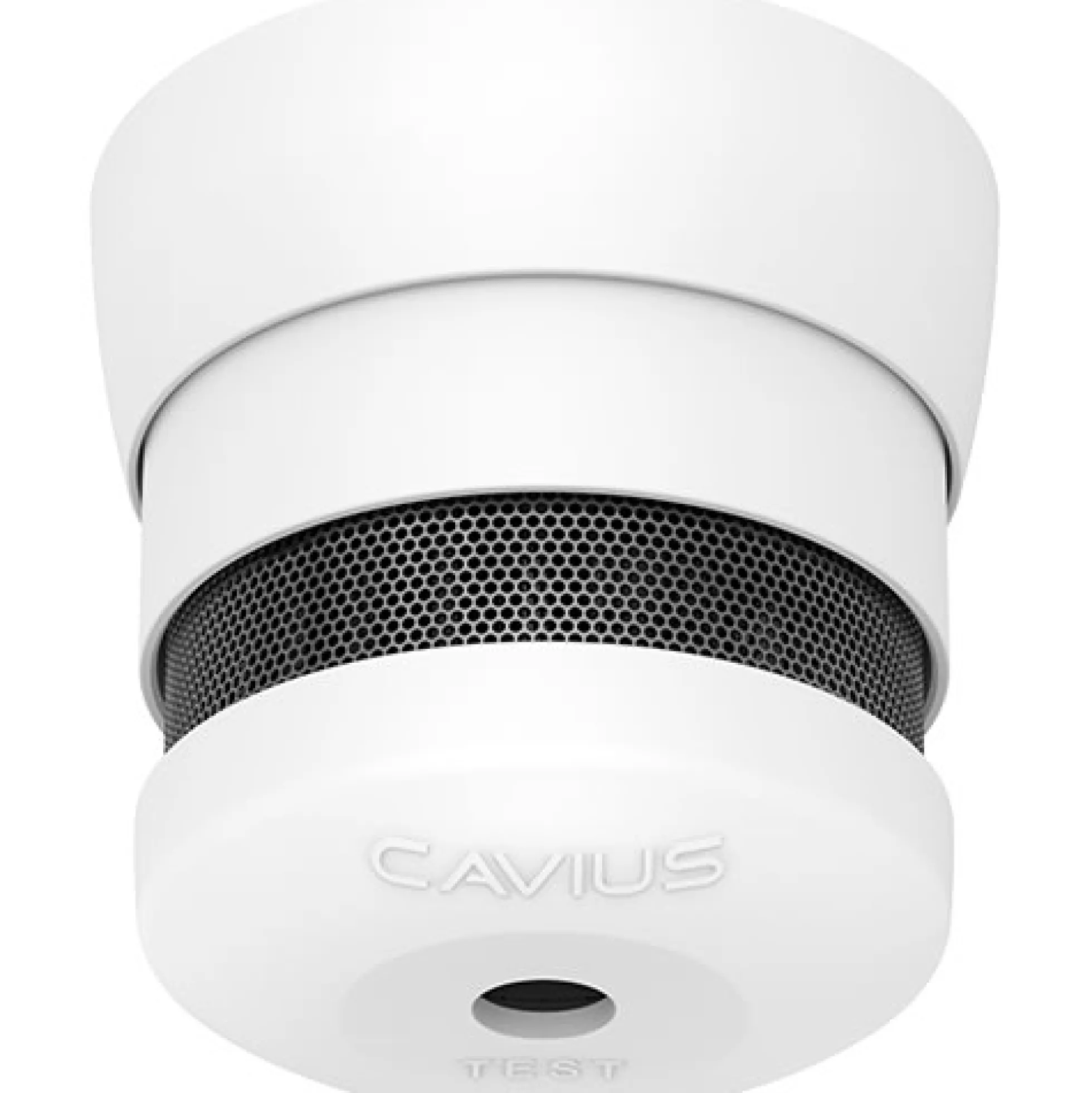 Cavius Mini Røgalarm, 10 års batteri, Ø40 mm, hvid