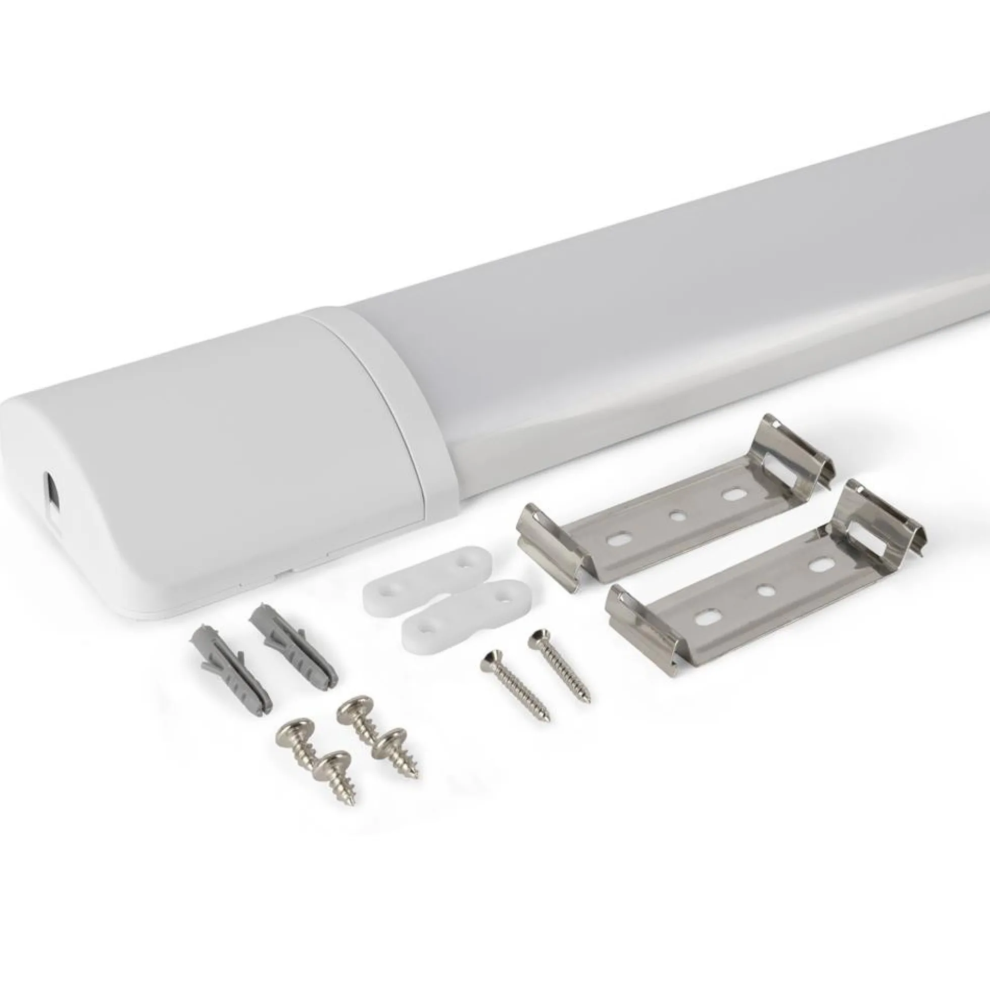 CCT justerbar 30W LED armatur - 120cm, seriekobling, 230V, 3000lm, RA80 (udgået)