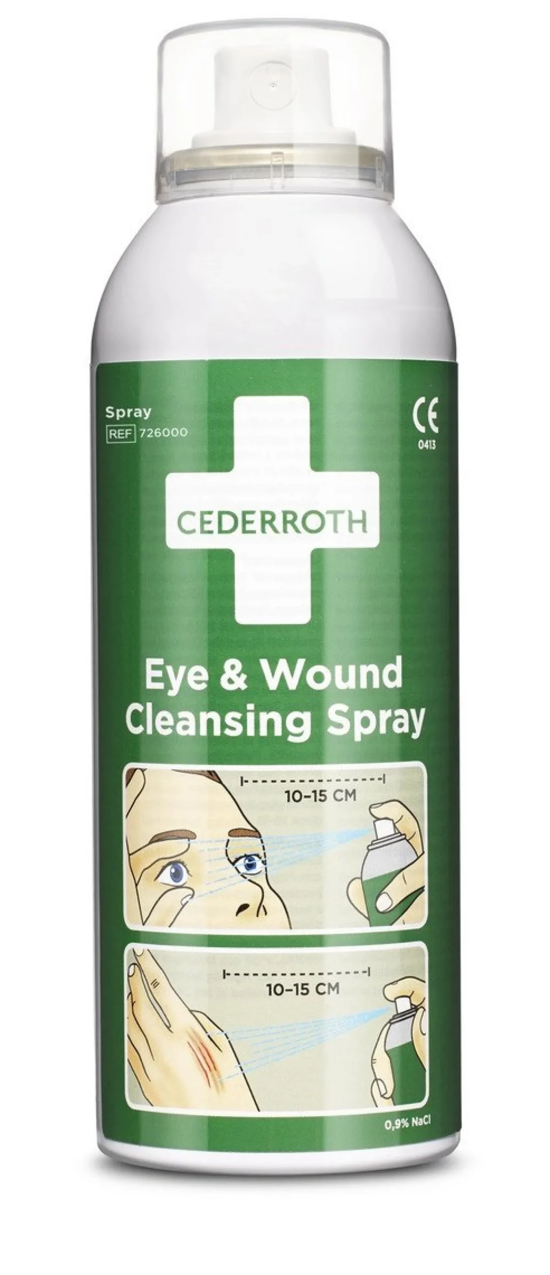 Cederroth sår- og øjenskyllespray, 150 ml