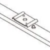 Centerbæring GMS 270 til 300 mm gitterbakke varmgalvaniseret