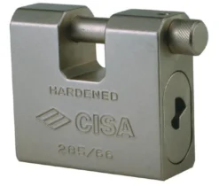 Cisa container-hængelås 75 mm, 2 nøgler pr. lås