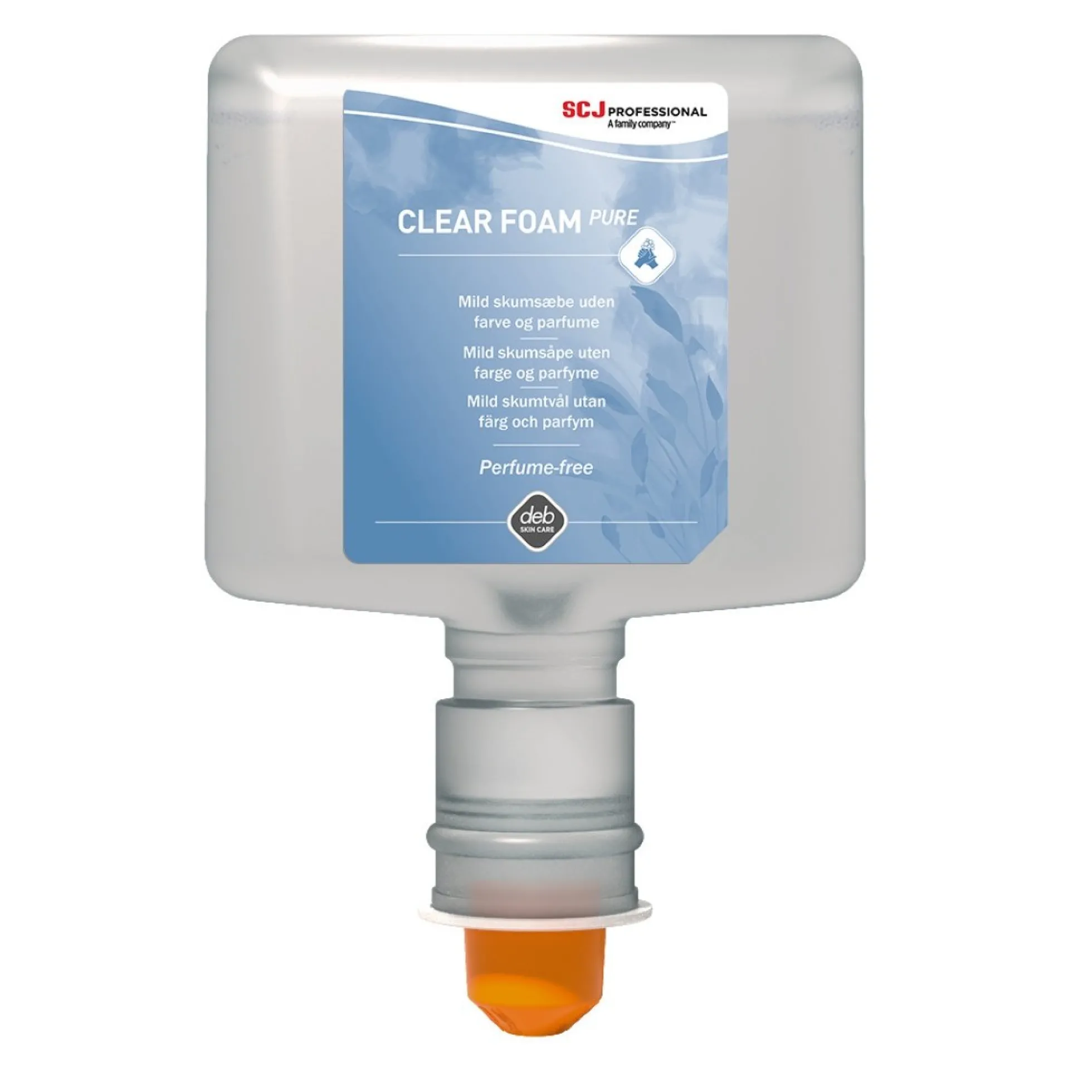 Clear FOAM PURE skumsæbe, 1.2 liter, TF