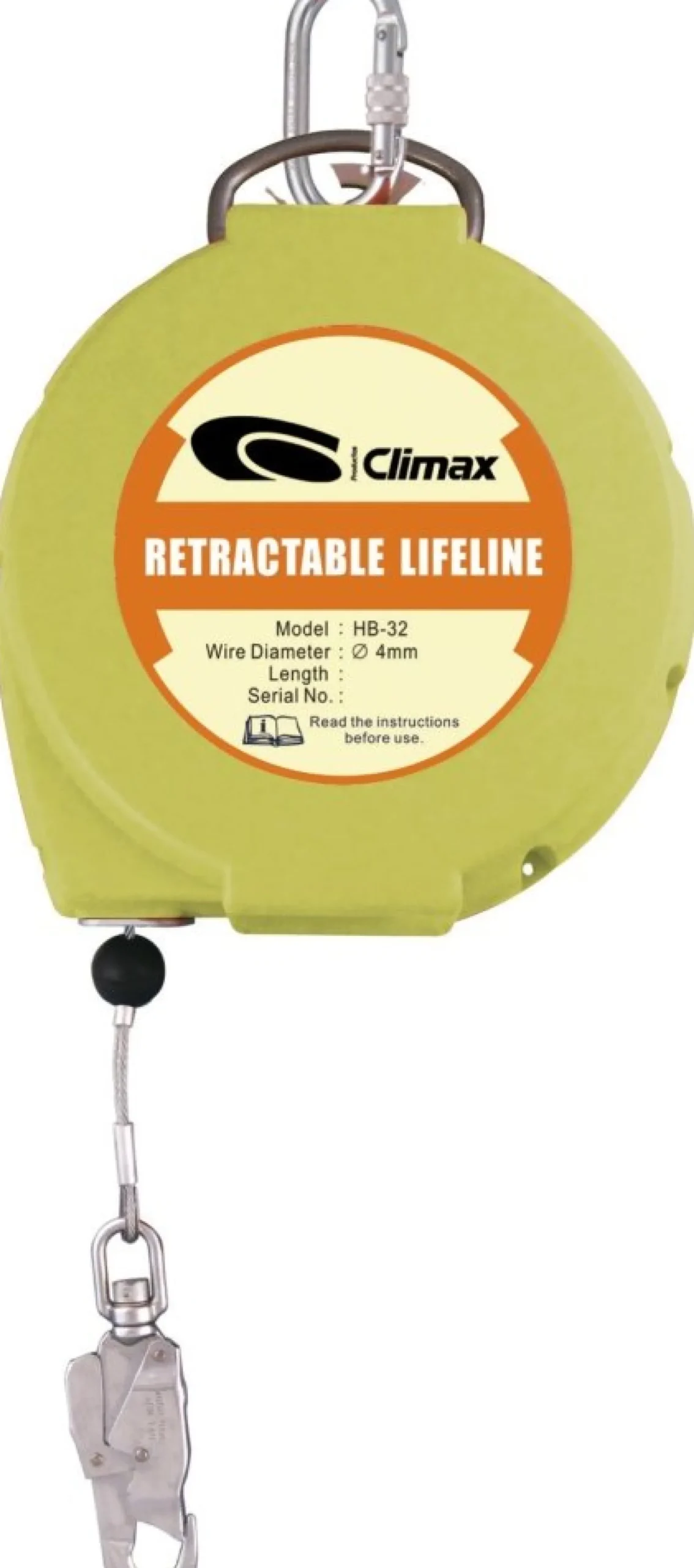 Climax faldstoptalje, 10 meter