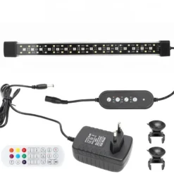 20 cm akvarie armatur, 8W LED, RGB+NW, IP68