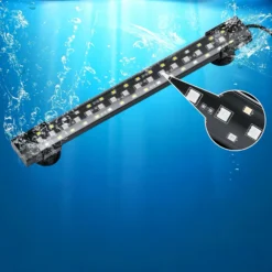 20 cm akvarie armatur, 8W LED, RGB+NW, IP68