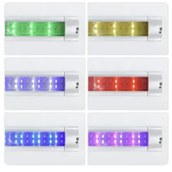 45 cm RGBW Wifi akvarie armatur, 12W LED, IP67