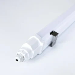 150 cm 48W vandtæt komplet LED armatur, gennemfortrådet, IP65, kold kulør