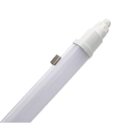 150 cm 48W vandtæt komplet LED armatur, gennemfortrådet, IP65, kold kulør