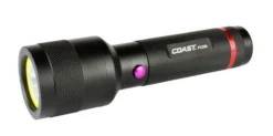 Coast PX300 lygte, hvidt lys + UV-lys, 150 lumen