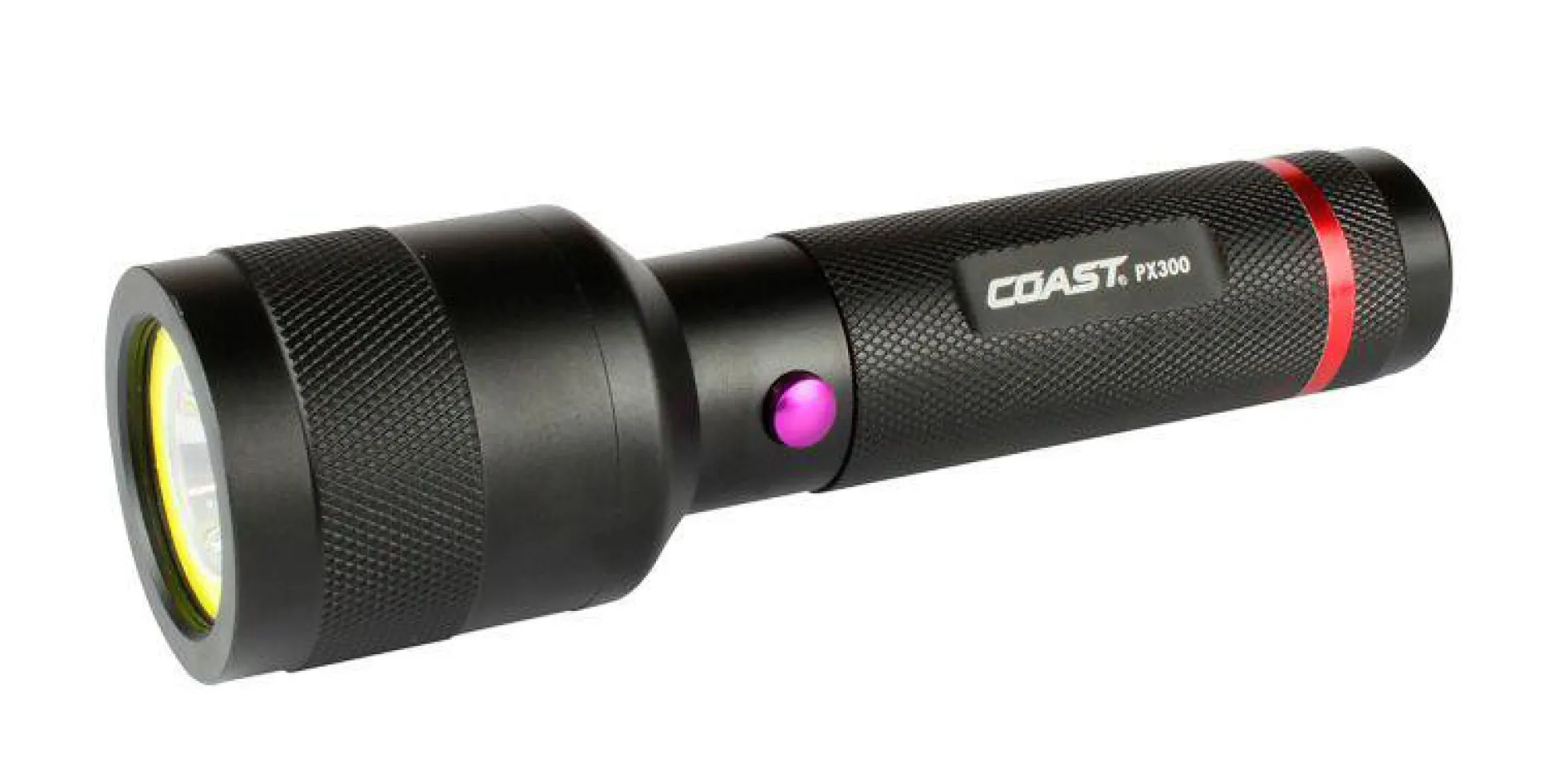 Coast PX300 lygte, hvidt lys + UV-lys, 150 lumen
